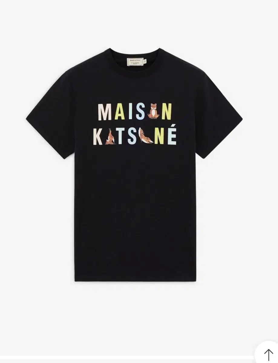 Maison Kitsune 20SS YogaFox Logo T-shirt