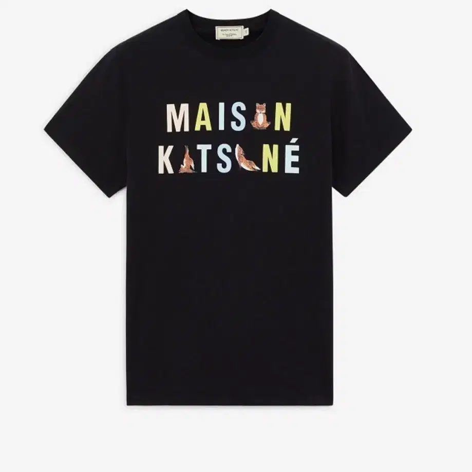 메종키츠네 Maison Kitsune 20SS 요가폭스 로고 티셔츠