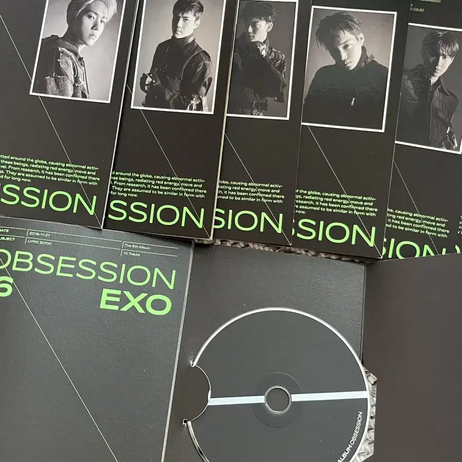 엑소 OBSESSION 앨범