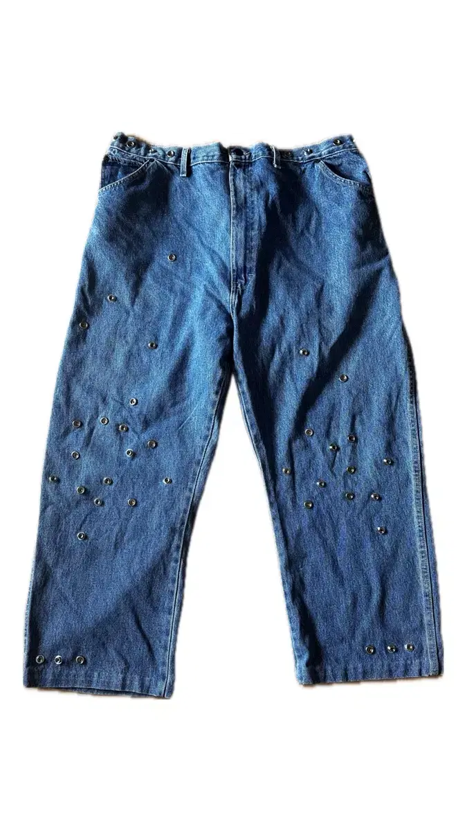 Dior Snap Button Denim Pants