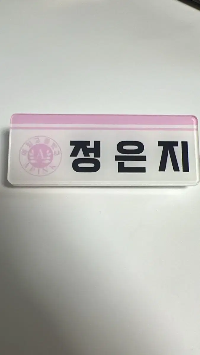 Apink jung eunji sells name badges