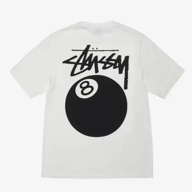 Stussy 스투시 8볼 화이트 M 미디움