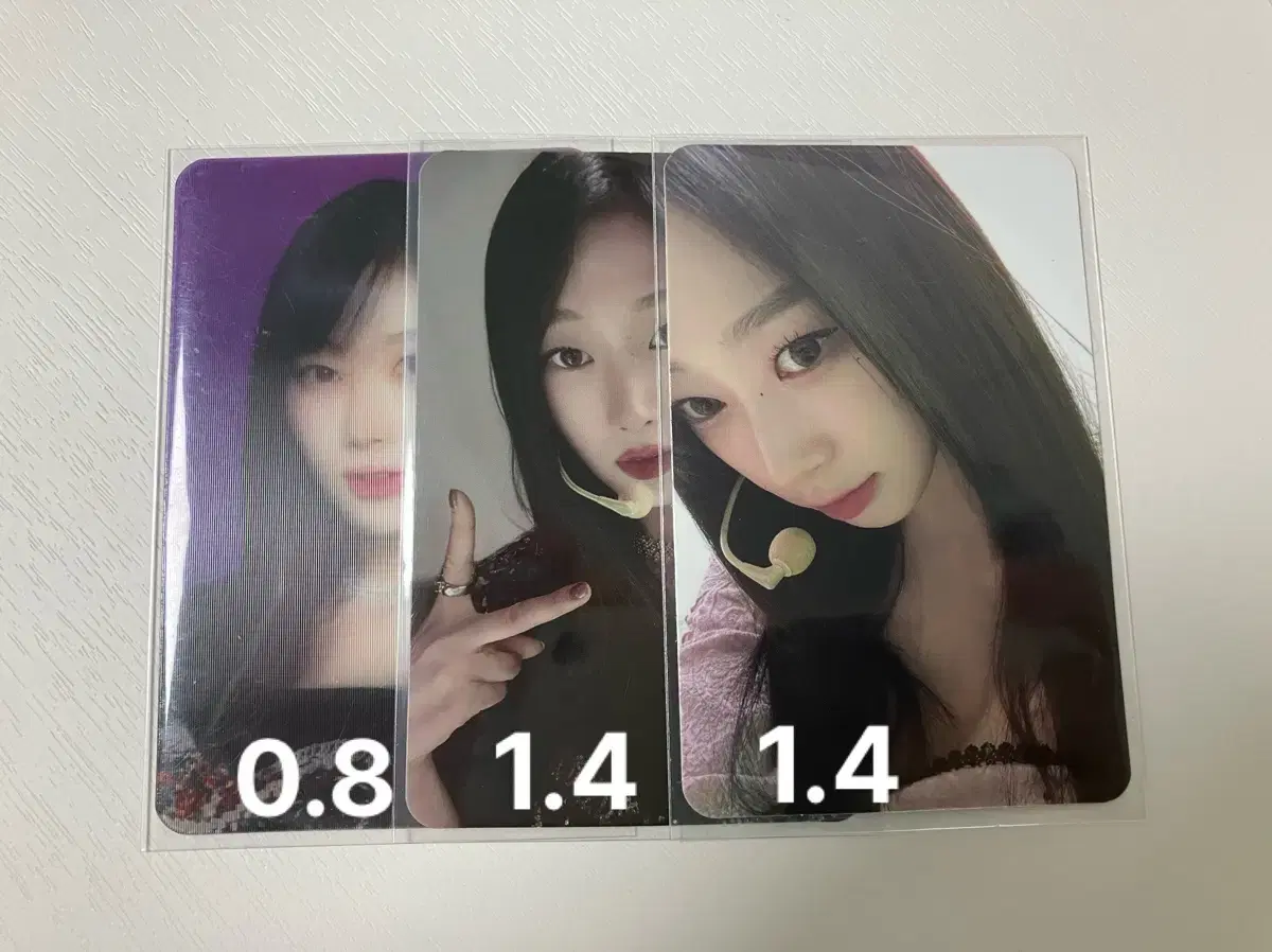 Aespa VR Concert photocard WTS