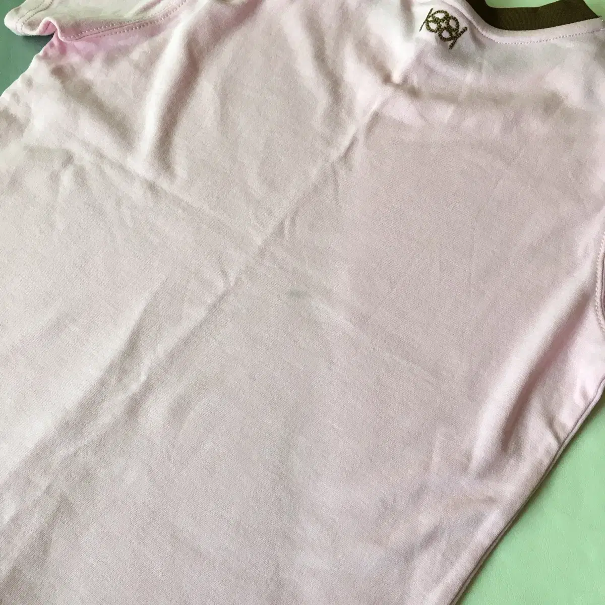 Kijun 기준 Oasis Football T-shirt Pink