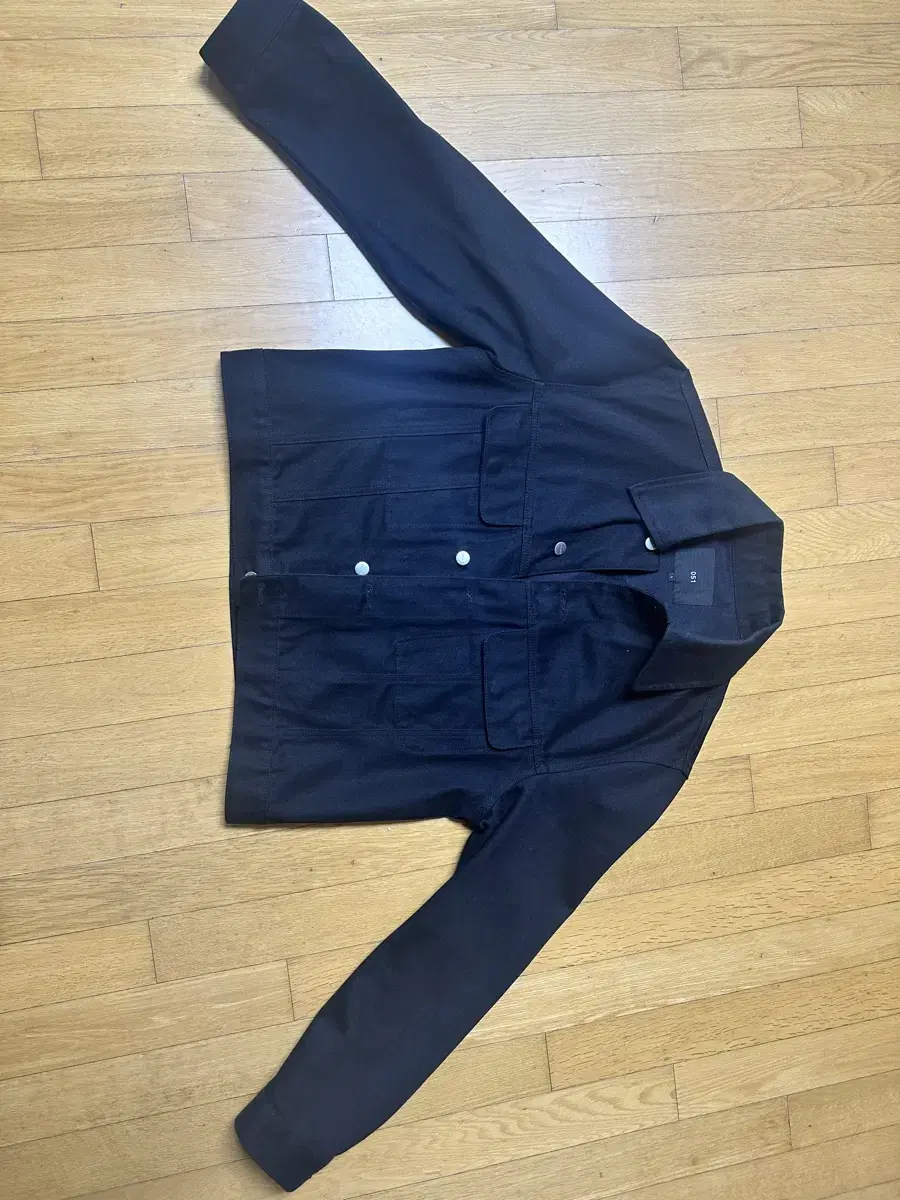 Flack Denim Tracker Jacket (Black) L