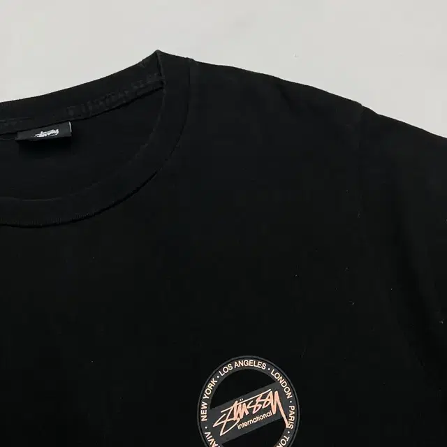 Stussy 스투시 인터네셔널 빅로고 반팔티