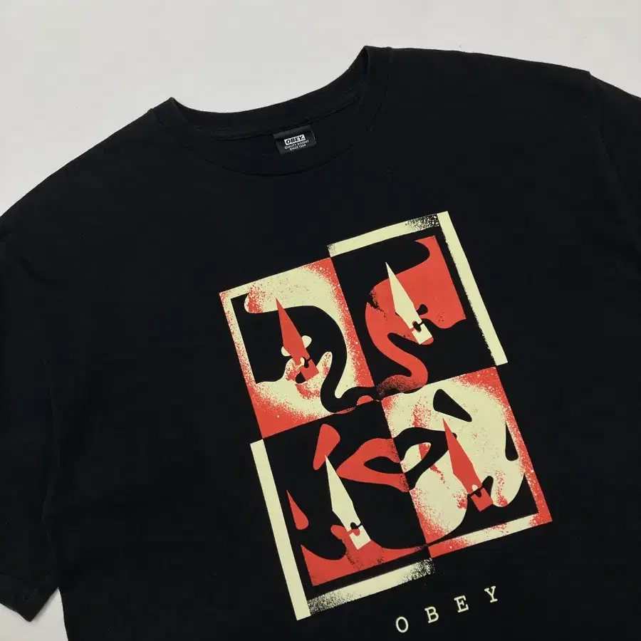 Obey 오베이 x ACTO 아이콘 페이스 반팔티