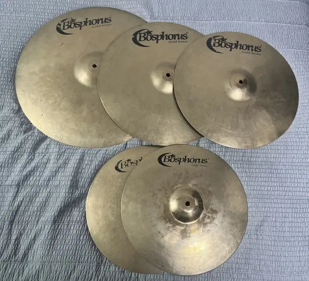 Bosphorus gold cymbal set 보스퍼러스 골드 심벌 세트