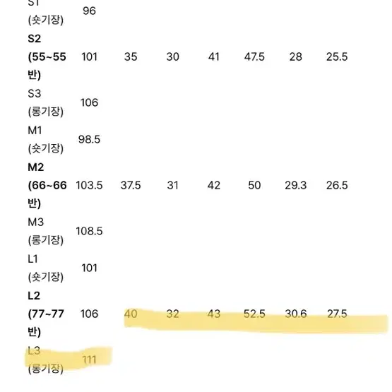 PVCS 벨로 슬림 부츠컷 데님 L 롱기장