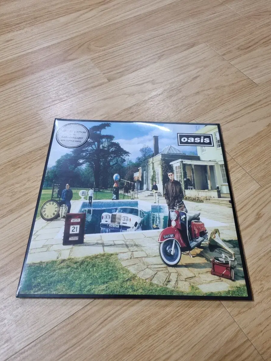 택포)오아시스 Oasis-Be Here Now LP 25주년한정반 미개봉