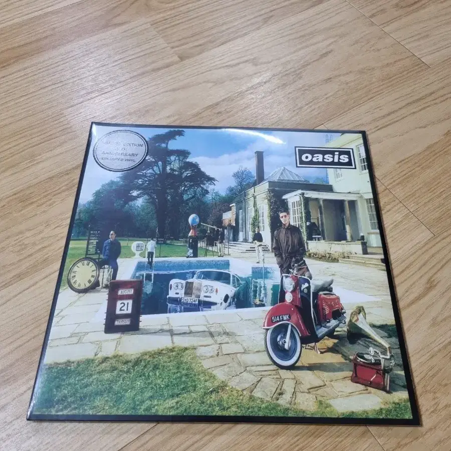 택포)오아시스 Oasis-Be Here Now LP 25주년한정반 미개봉