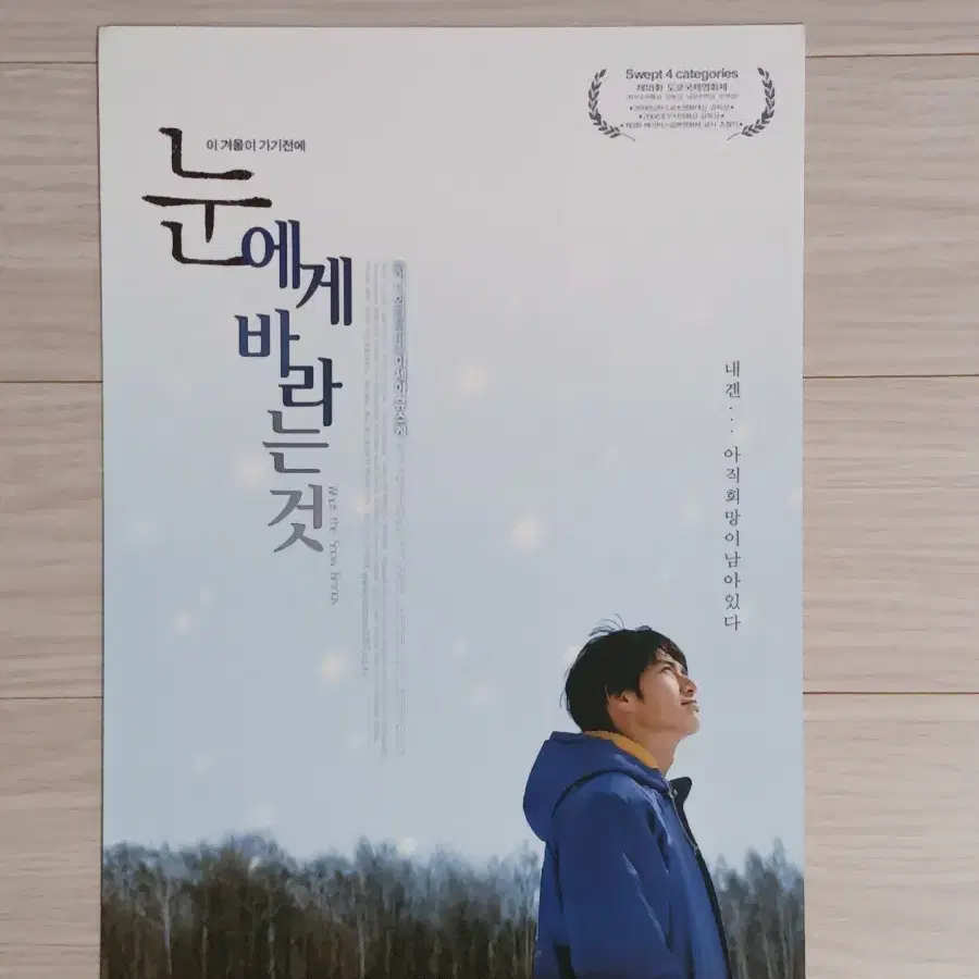 사토코이치 눈에게바라는것(2007년)전단지