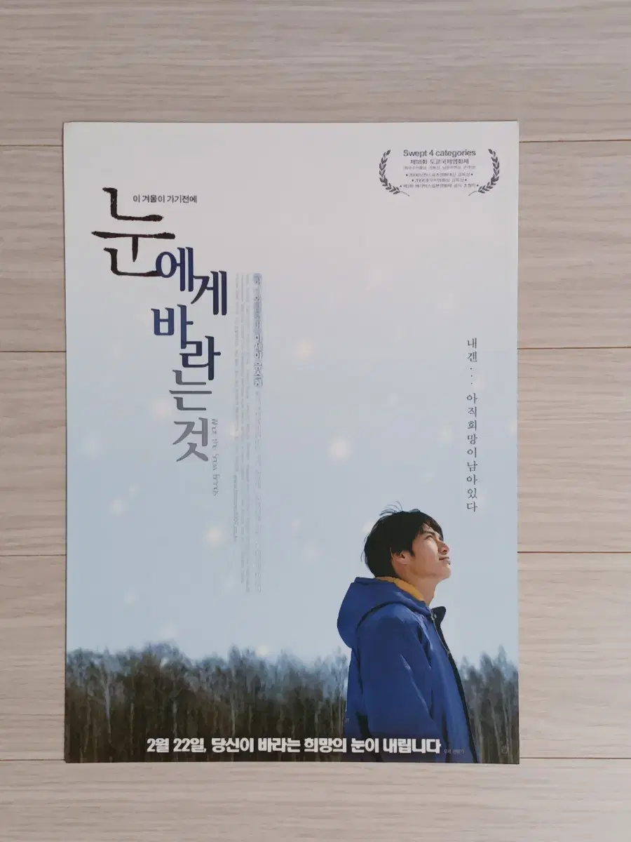 사토코이치 눈에게바라는것(2007년)전단지