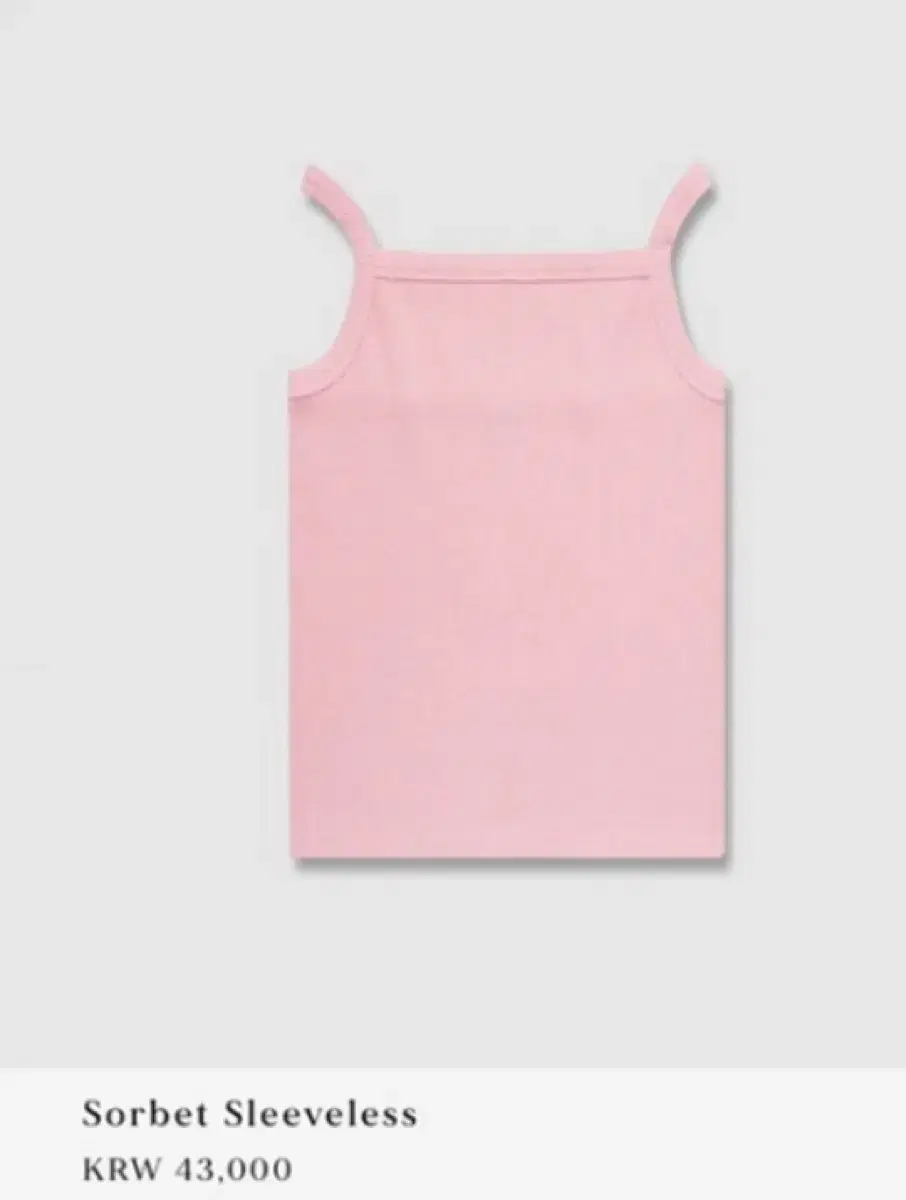 얼바닉30 urbanic30 sorbet sleeveless