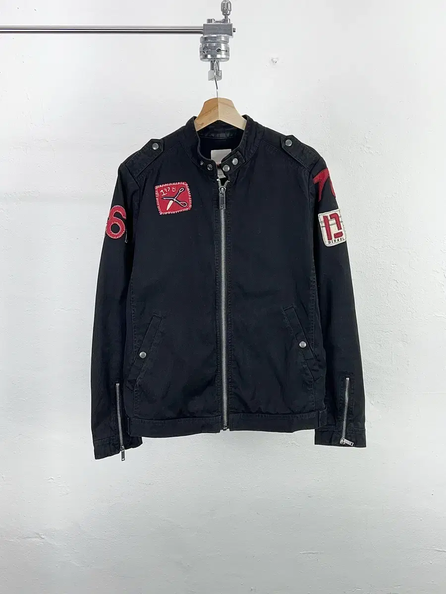 Diesel 78 Y2K Patchwork Biker Jacket