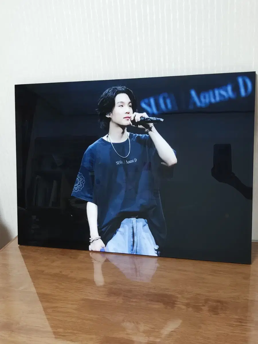 Framed by BTS suga (shipping included)