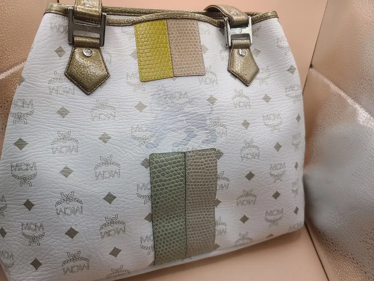 MCM White Bag