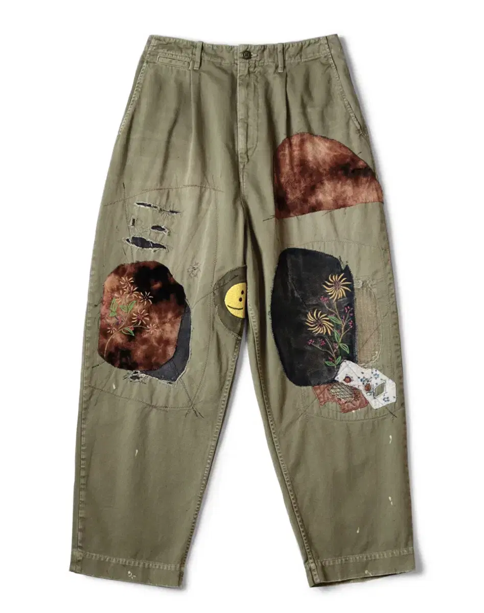 Capital Katsuragi Pants Khaki 3SIZE