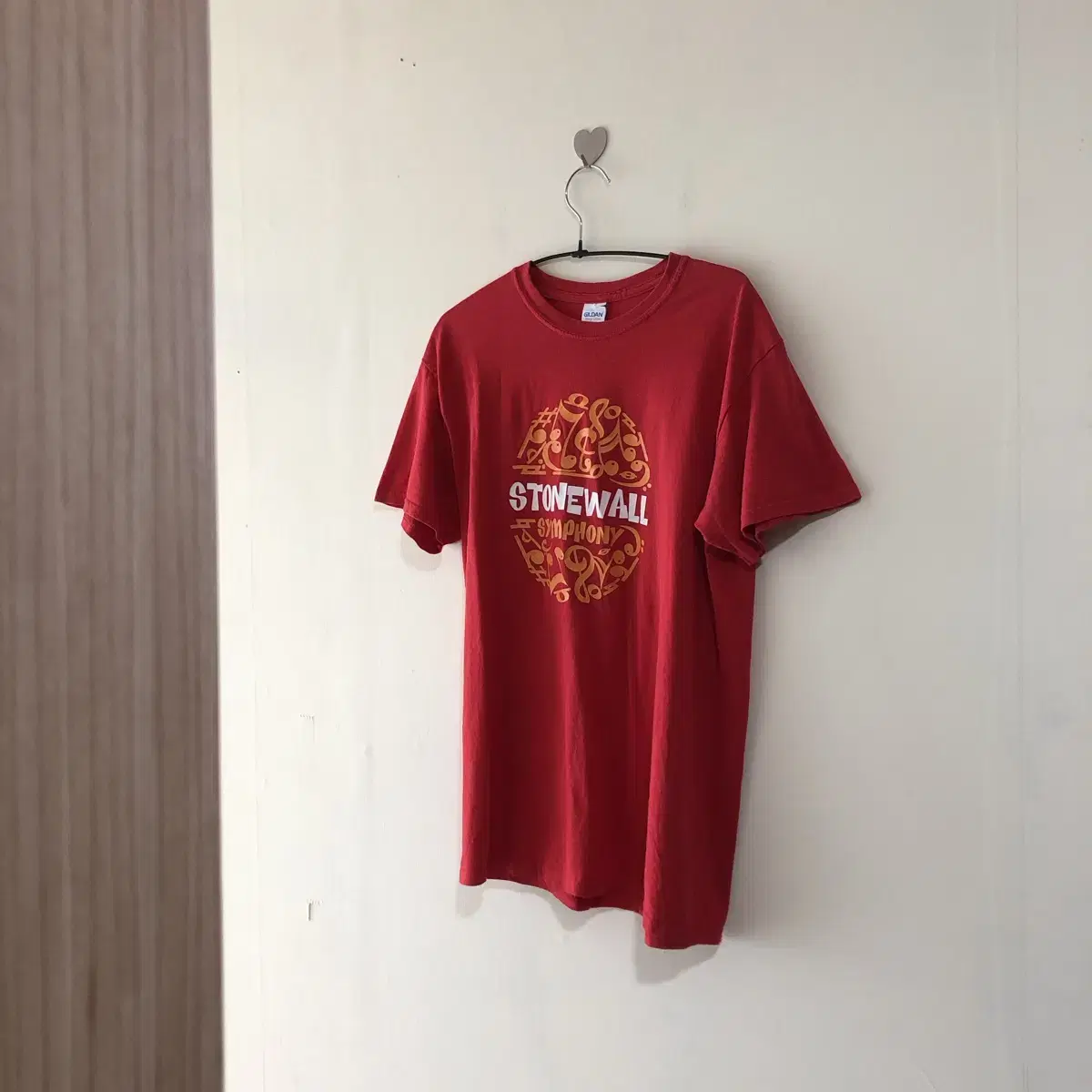 Vintage Gildan stonewall red t