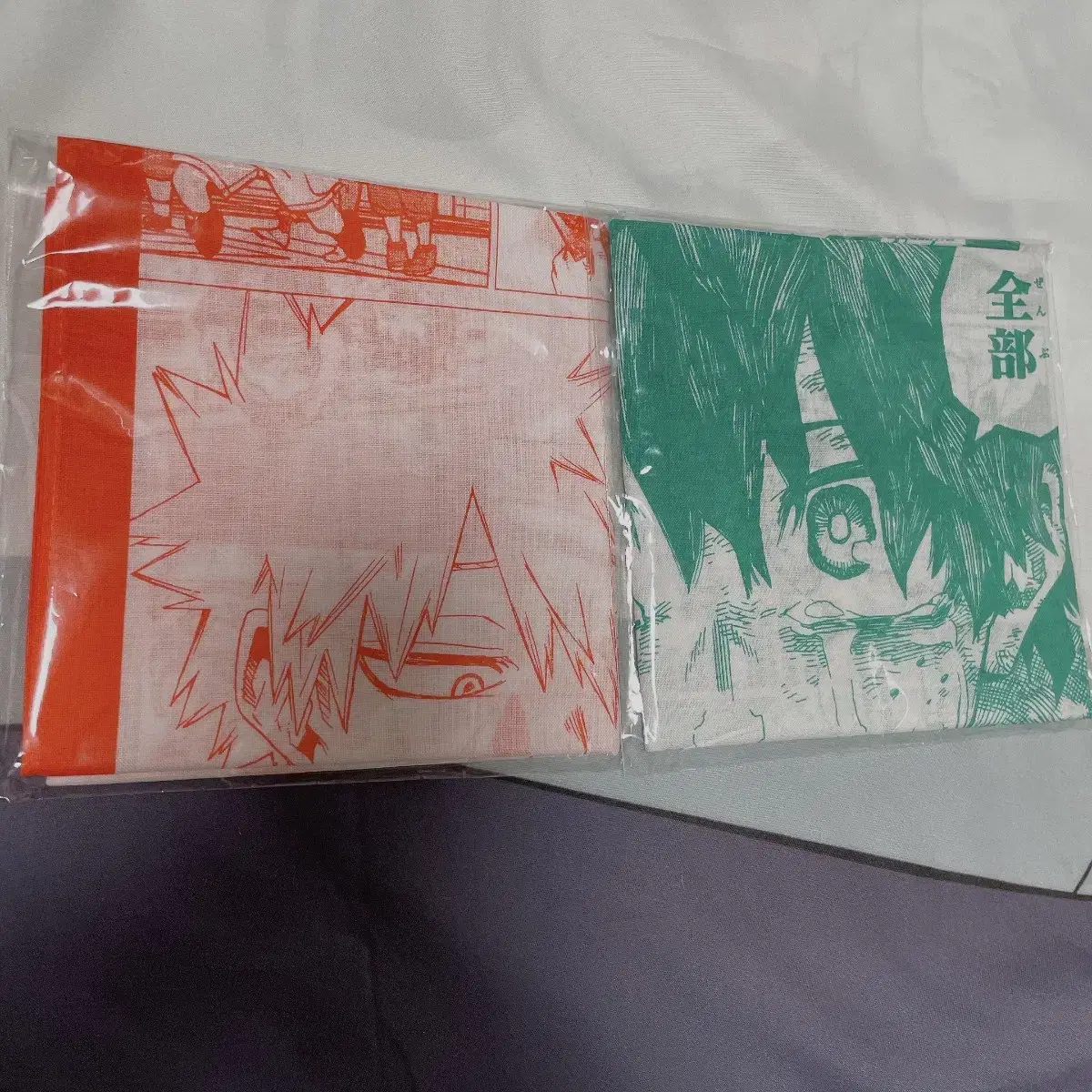 Nahia Hiroaka Bakugo Midoriya Handkerchief Jump Shop