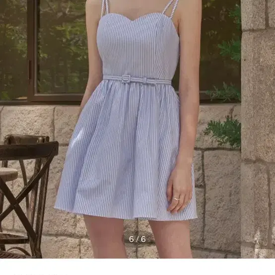 (새상품) 플로움 Mini Heart Bustier Dress