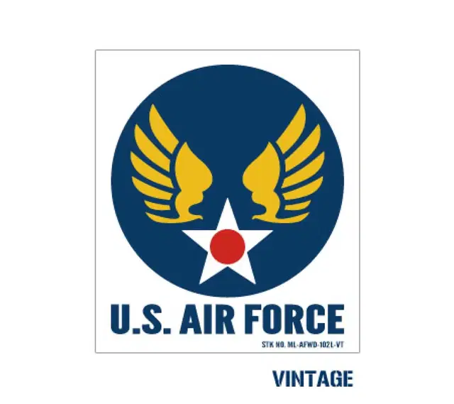 [새상품] 미공군 us air force 밀리터리 스티커 빈티지