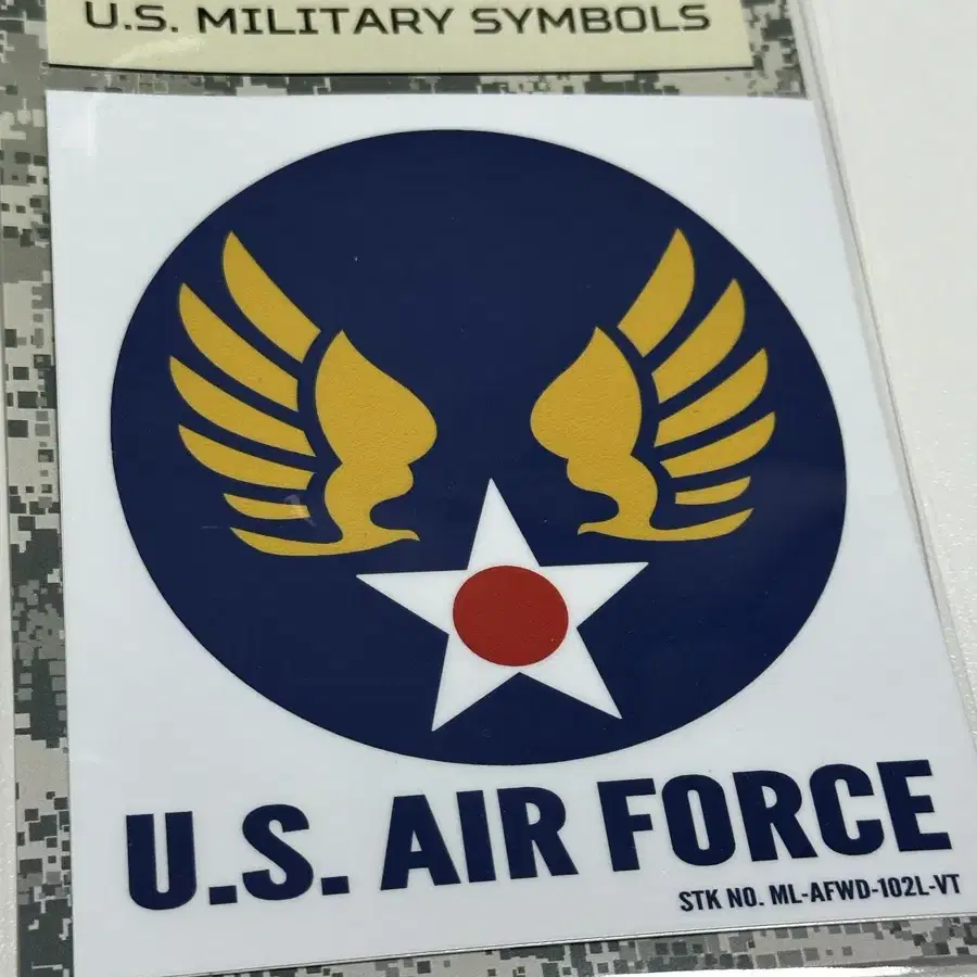 [새상품] 미공군 us air force 밀리터리 스티커 빈티지