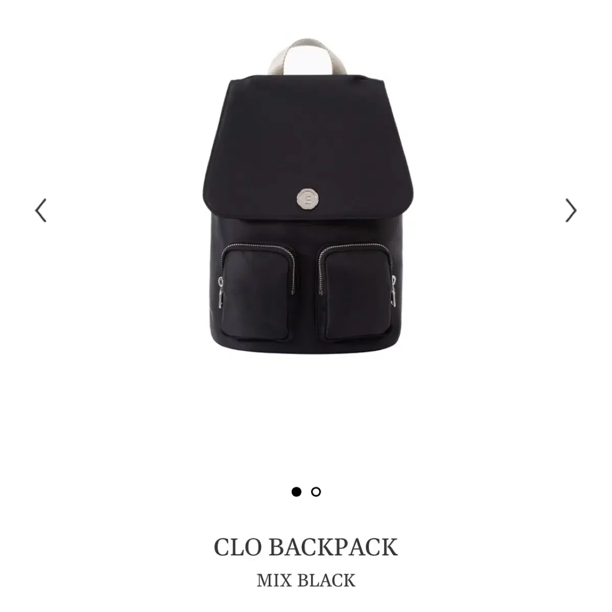 Minutemute Claw Backpack Mixed Black