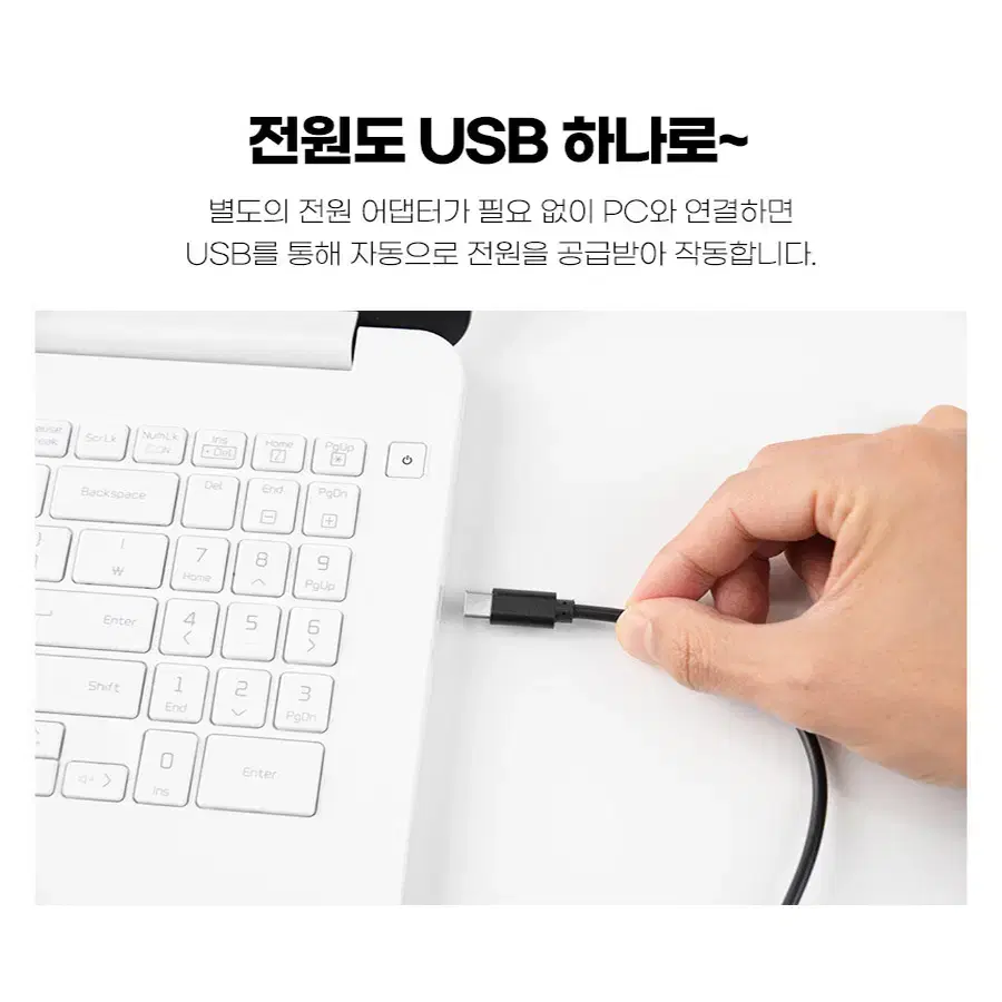 USB C타입 4K지원 캡처보드 케이블형젠더