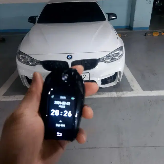 BMW E/F/G바디 자동차키 원격시동 근접도어 디지털키로 개조