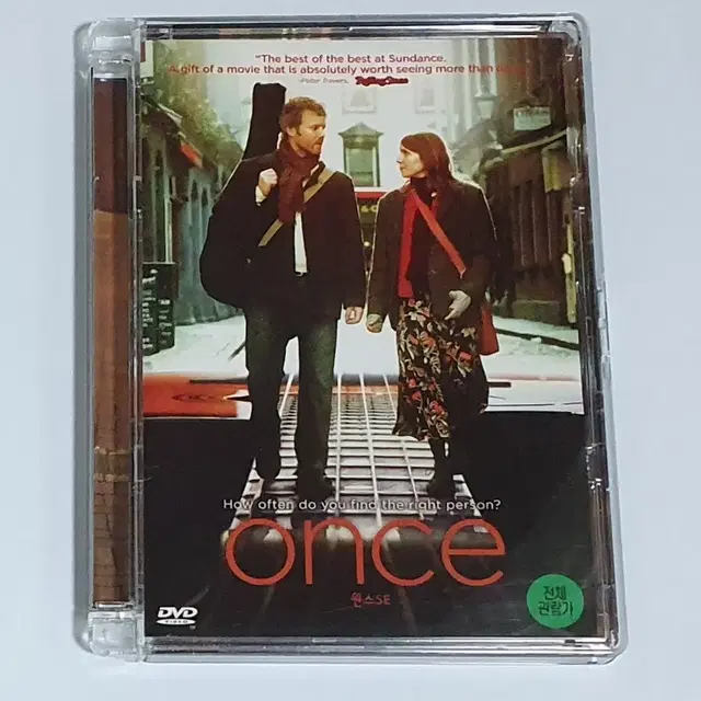 원스 ONCE  주얼케이스 영화 디비디 DVD