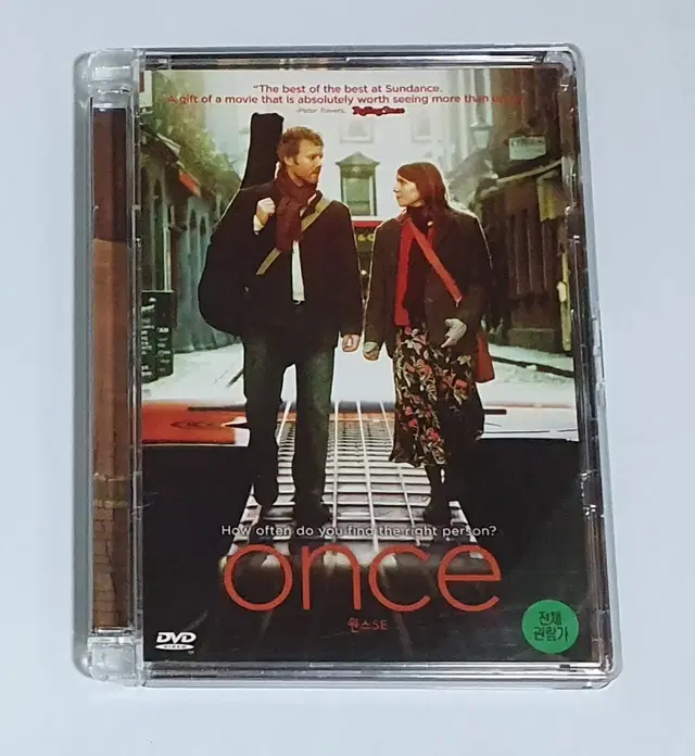 원스 ONCE  주얼케이스 영화 디비디 DVD