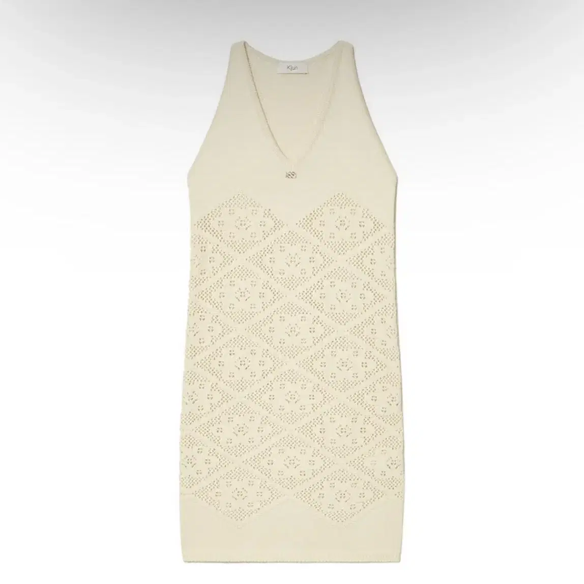 kijun knit dress ivory 기준 니트 드레스 아이보리