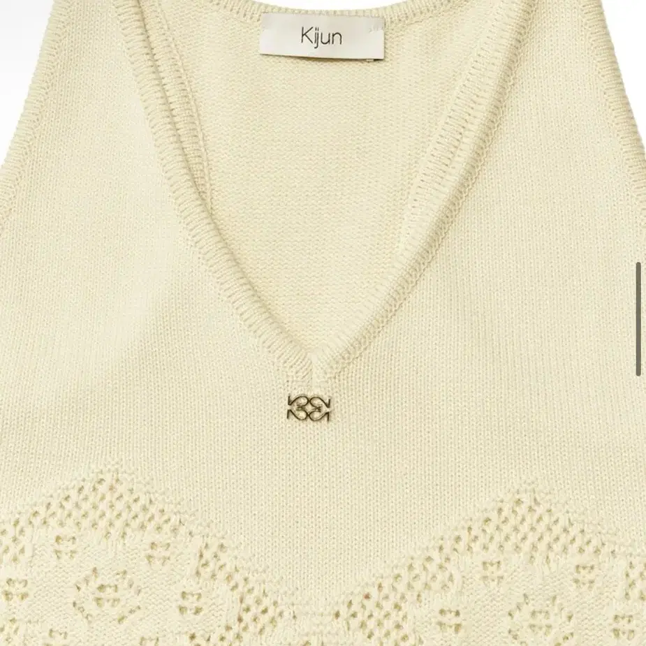 kijun knit dress ivory 기준 니트 드레스 아이보리