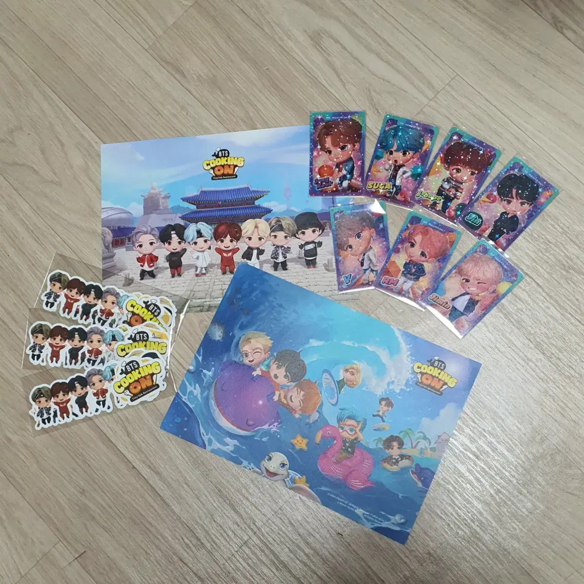 [Sell] BTS bangtan Titan Restaurant Game Merchandise