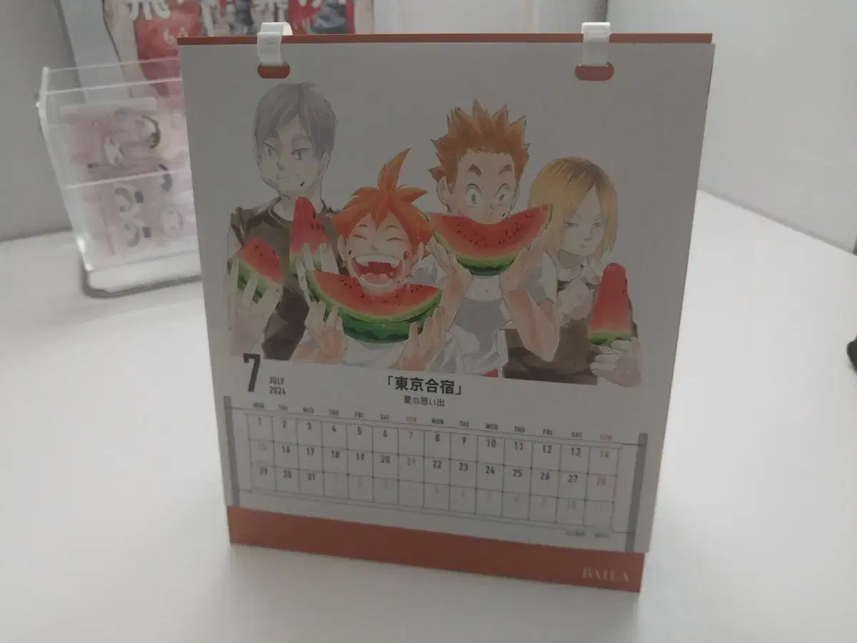 Haikyuu BAILA Original Artwork Desk Calendar