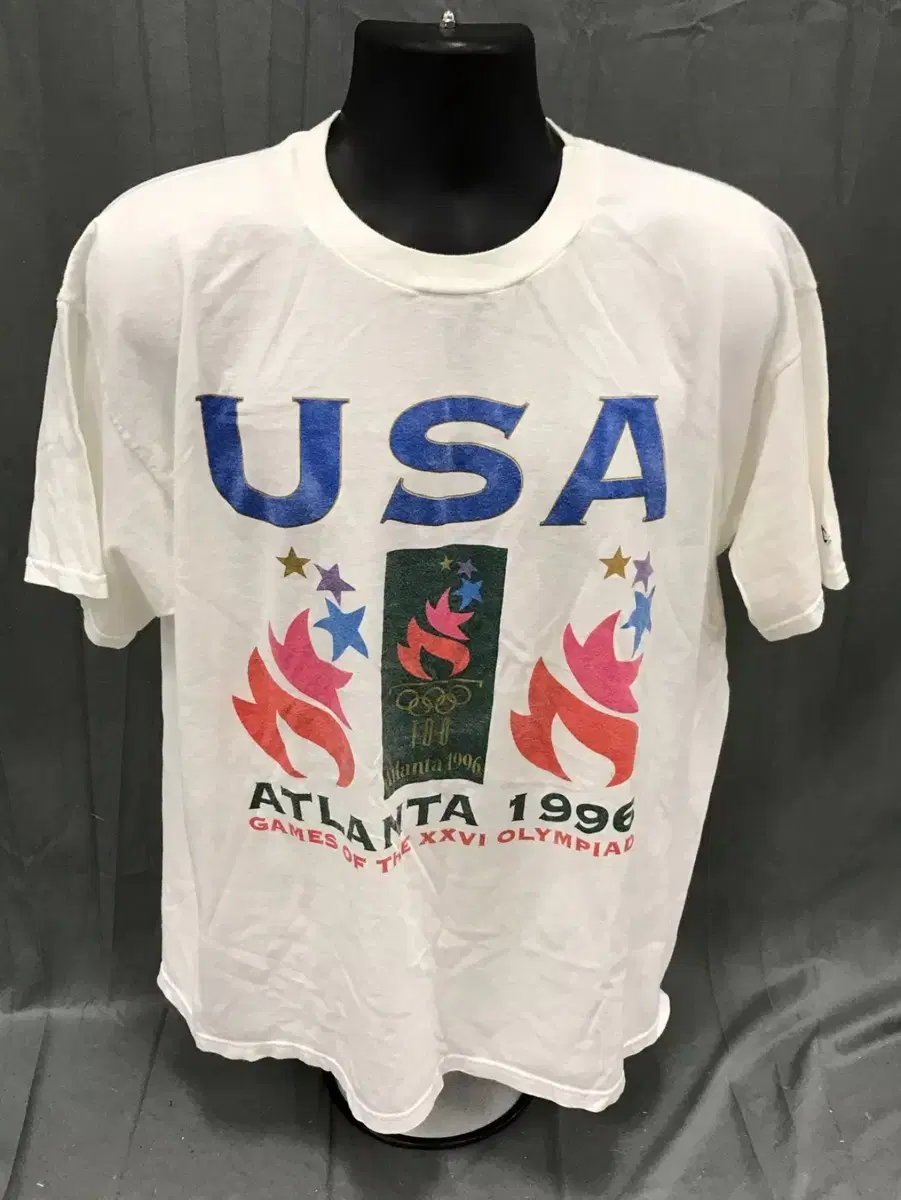 Rare Vintage Atlanta Olympics USA Team Champions T-Shirt XL