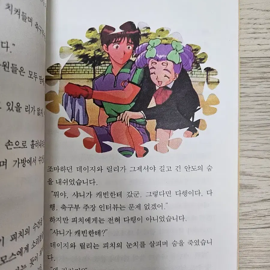 웨딩피치 애니메이션 소설 4권