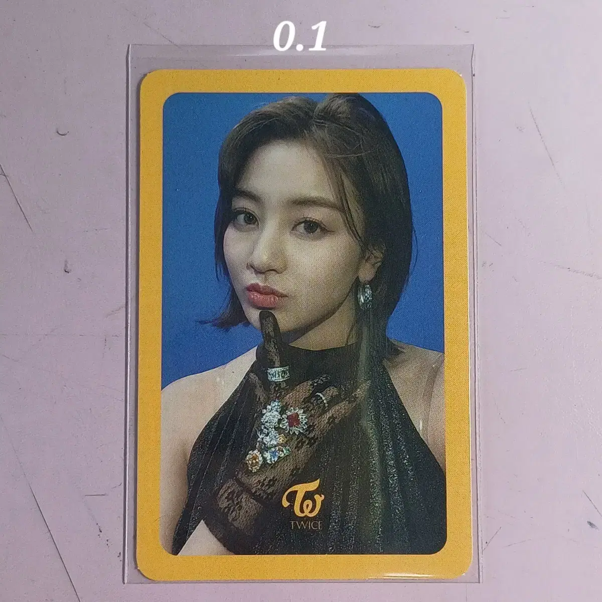 트와이스 지효 팬시 포카 fancy photocard