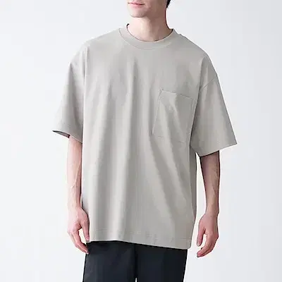 (L-XL) 무인양품 반팔티 데일리 오버핏 아메카지 시티보이 j-016