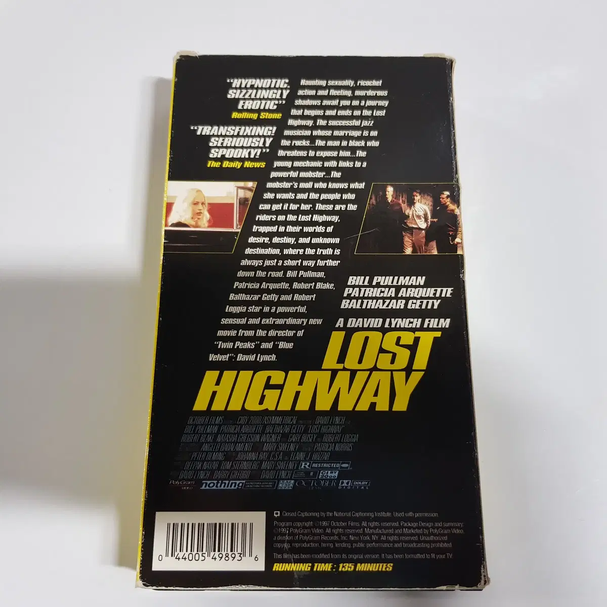 로스트 하이웨이 (Lost Highway,1997) 비디오테이프