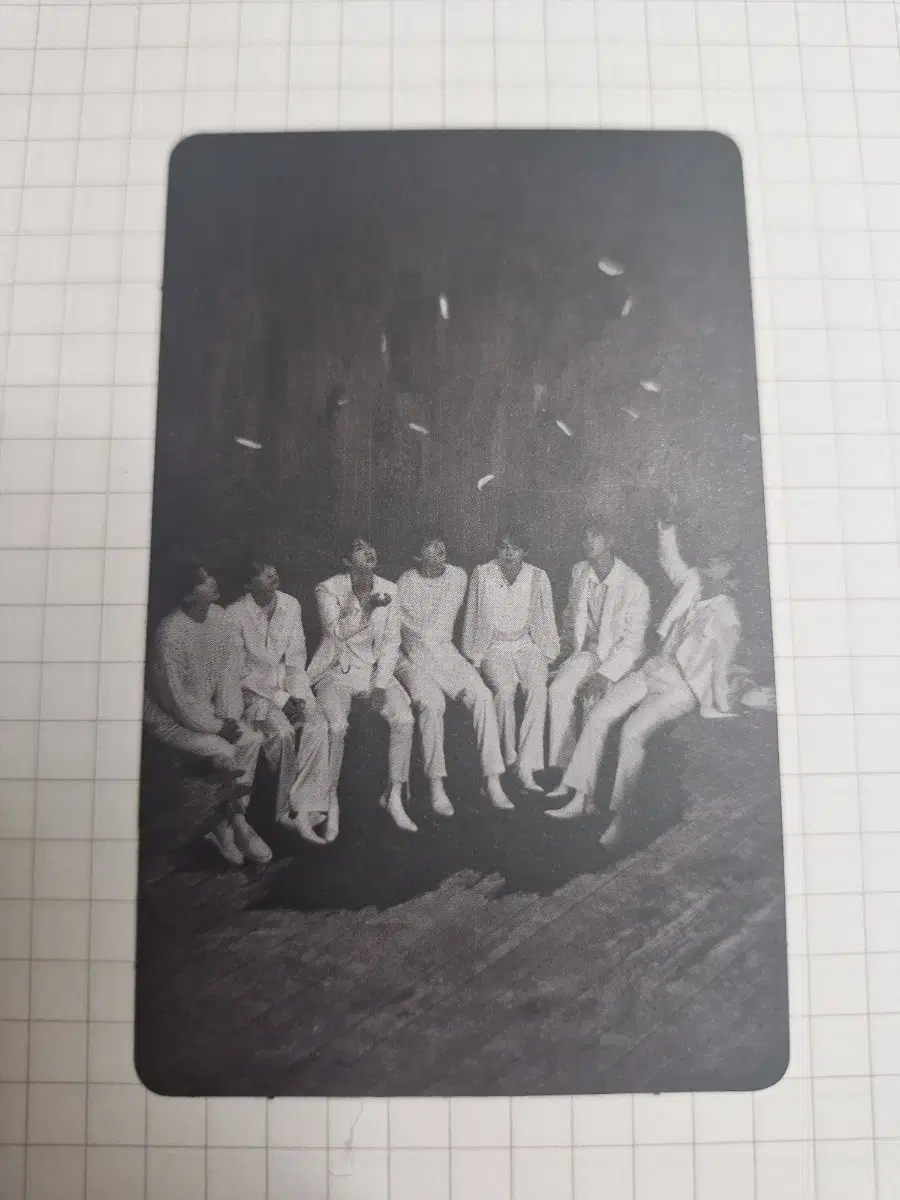 BTS MAPSOL 1 Group Photo Card