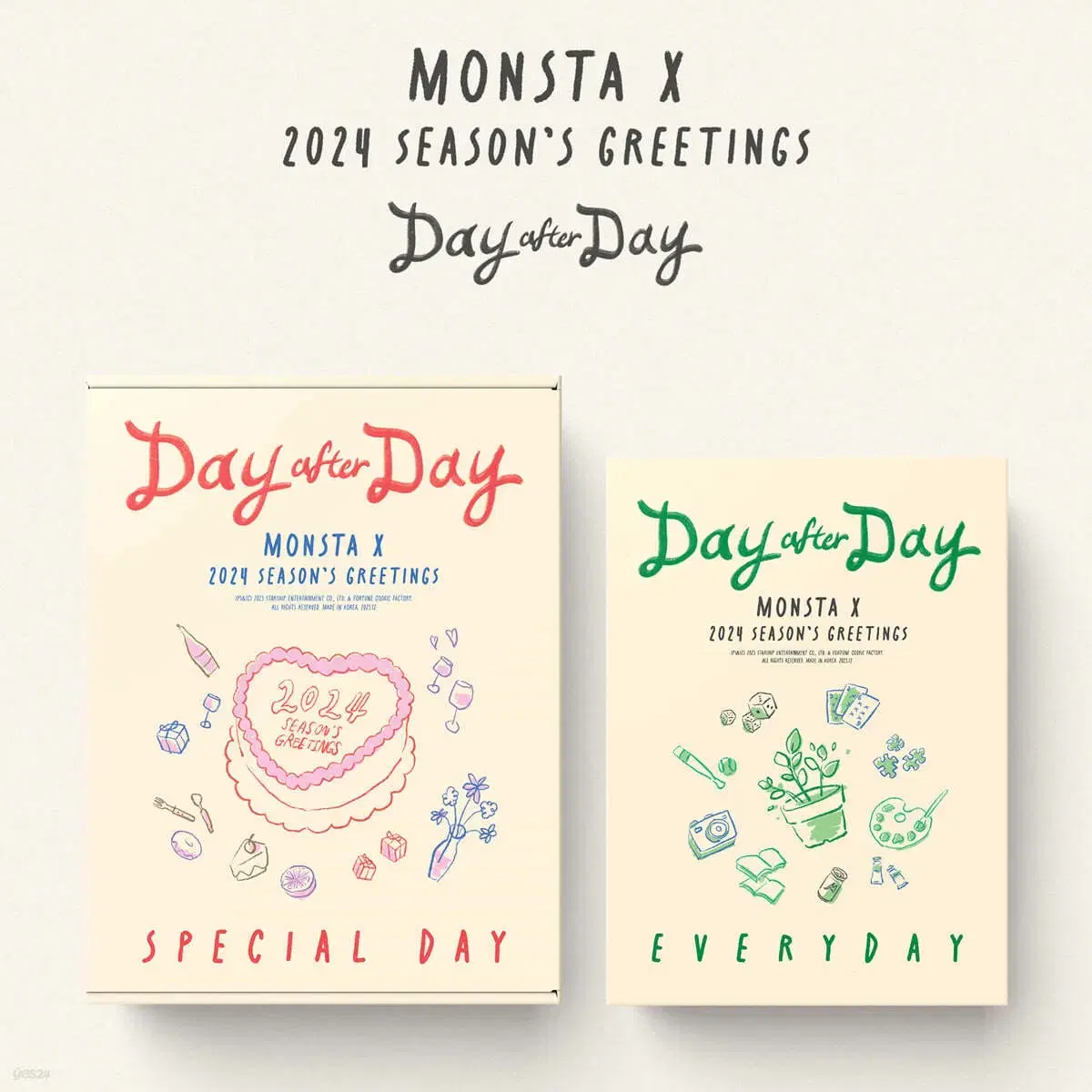 Monsta x 2024 seasons greetings in bulk