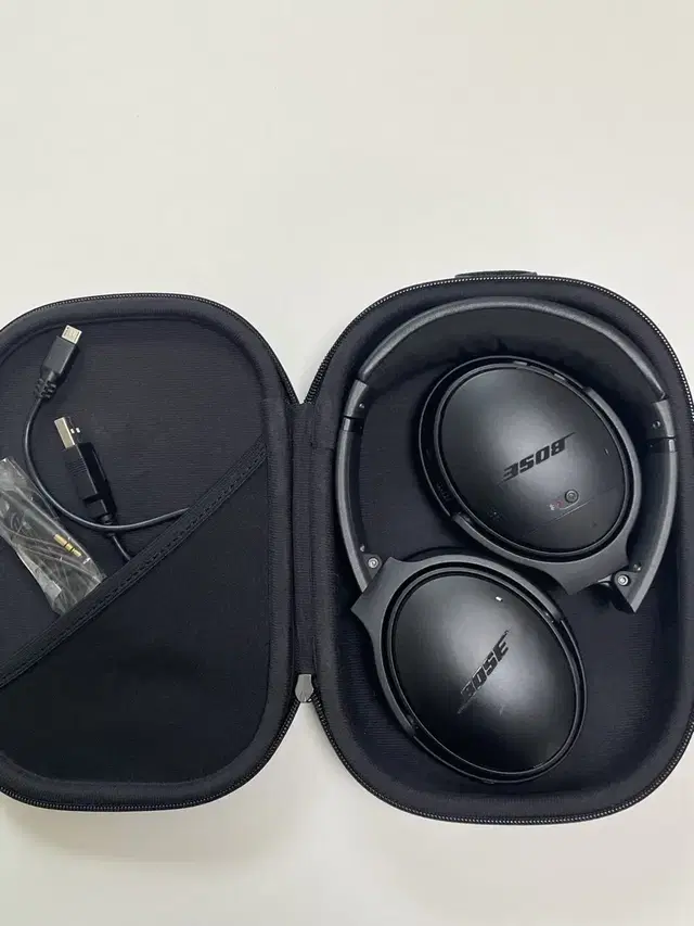 보스 헤드폰 qc35 블랙