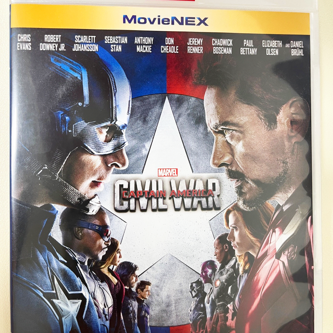 (일판 중고) 캡틴아메리카 시빌워 MovieNEX 블루레이+DVD