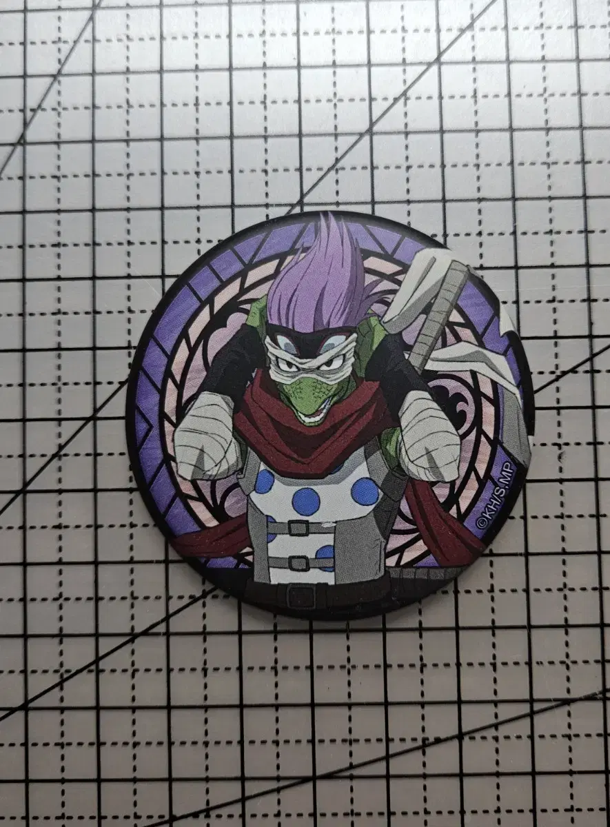 My Hero Academia Nahia Hiroaka Spinner Trading Badge