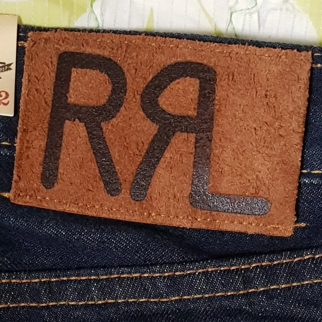 RRL 슬림핏 원스워시 셀비지 데님 30/32 사이즈 팝니다.