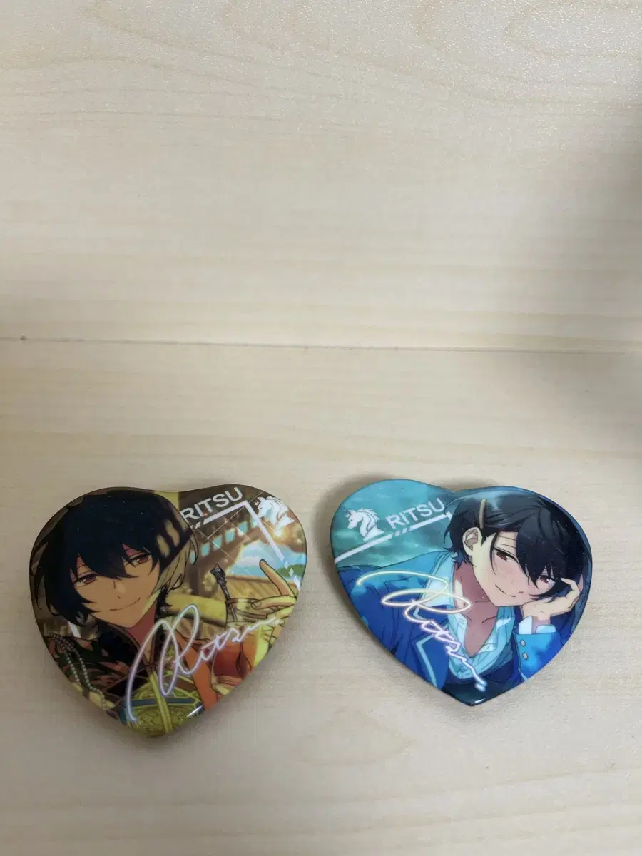 Anstar Sakuma Ritsu Heart Can Badge