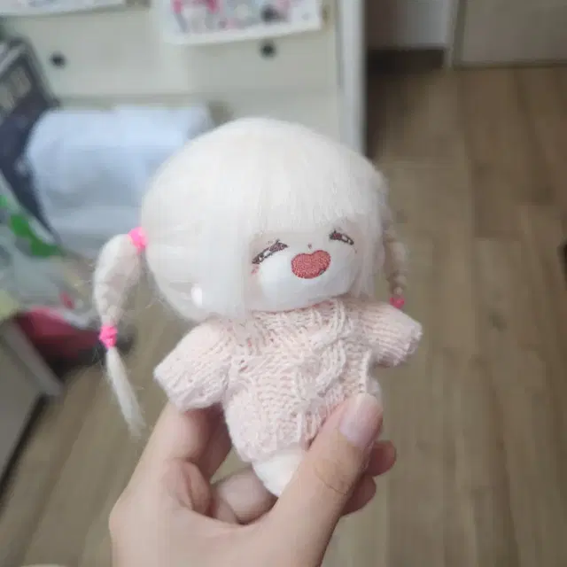 국내지오없는 무속성인형 10cm 햇살이 판매합니다