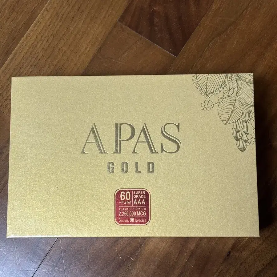 베트남 침향 아파스골드(APAS GOLD) 미개봉